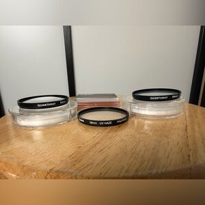 Canon Black Lens Filters Set